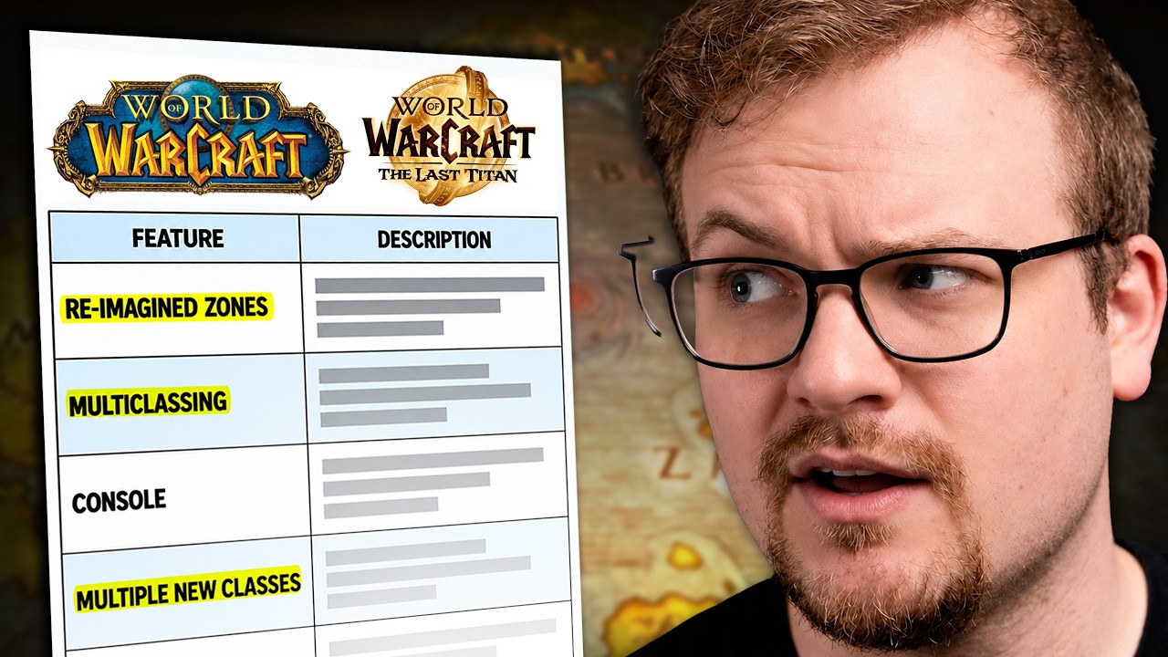 Blizzard Wants To Rebuild Modern WoW
