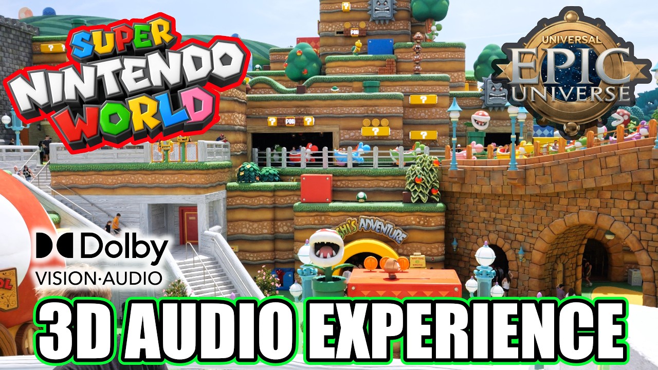 No Talk Tour: Super Nintendo World at Universal Orlando Epic Universe