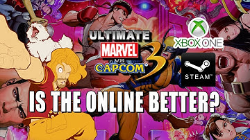IS THE ONLINE BETTER?! UMVC3 Steam/XboxOne - Netcode Breakdown