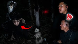 AYISH KENA R4SUK PEGANG BATU NISAN !! KEMBALI PARANORMAL JALAN ARING 8 !!