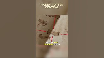 Did You Notice This About The Marauder’s Map In HARRY POTTER…
