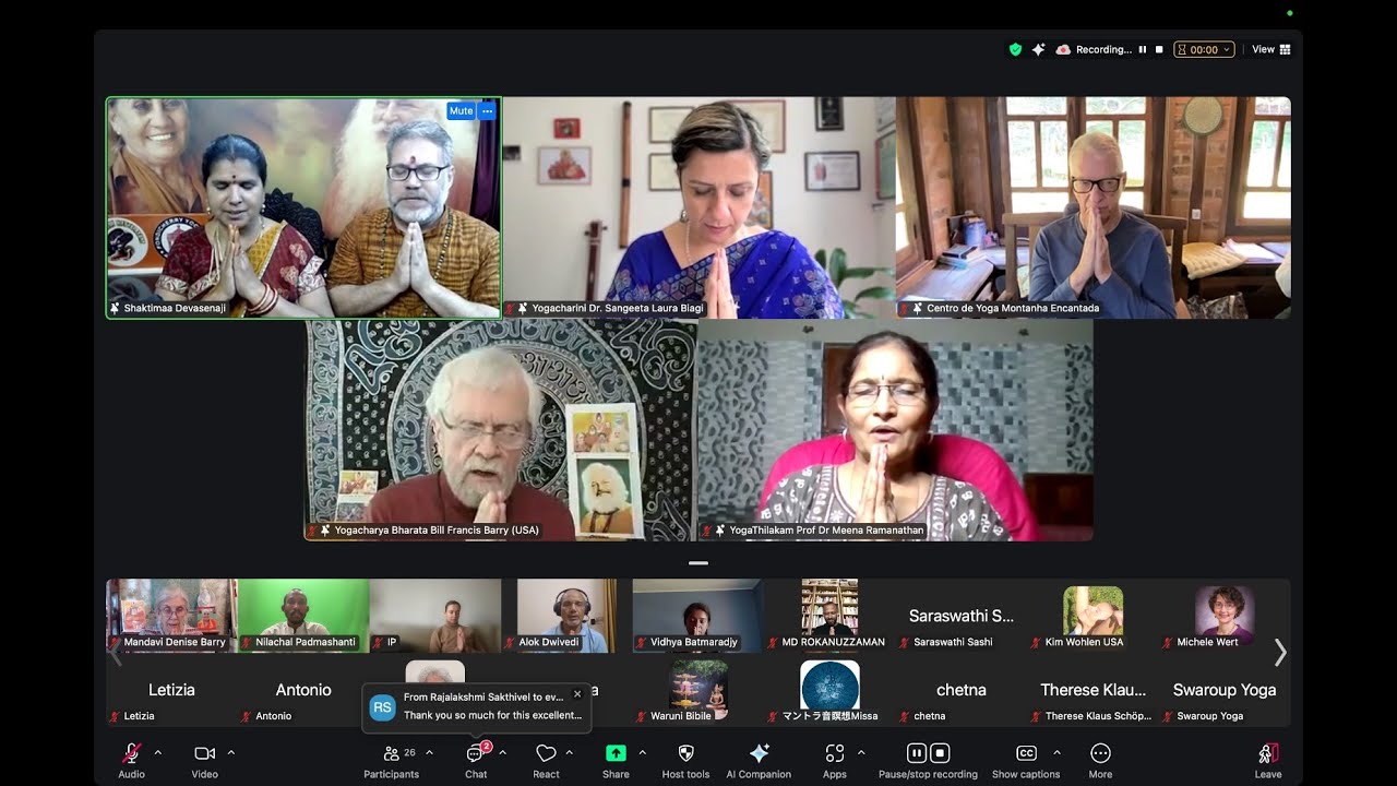 Yoga Bandhan by ISCM and Gitananda Nada Yoga on 12 June 2025