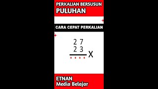 Perkalian cepat 2 digit #shorts