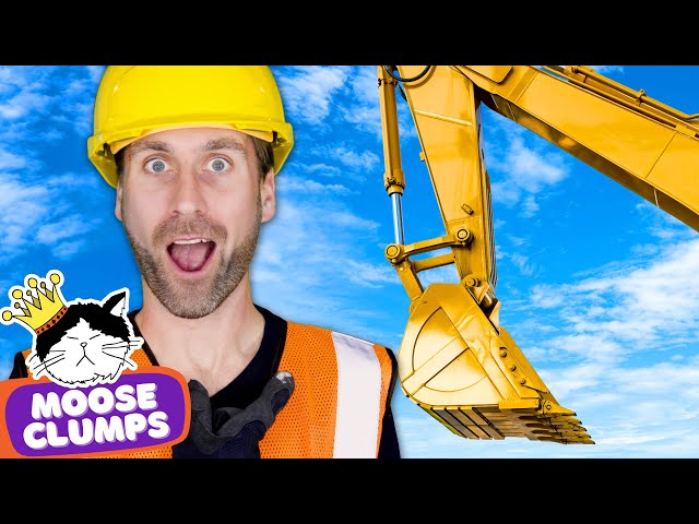 🚜 Construction Trucks Song! | Mooseclumps Learning Songs for Kids class=