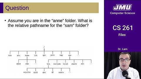 JMU CS261 25 Files Part 02 - File Systems