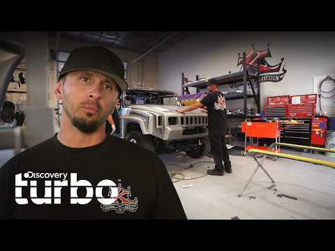 Nuevas luces y capota completan transformación futurista de esta Hummer | Al estilo Kindig | Turbo
