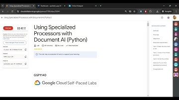 Using Specialized Processors with Document AI (Python) || #GSP1140 || #2025 Solution