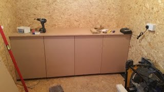 Building cabinets in a small workshop part one