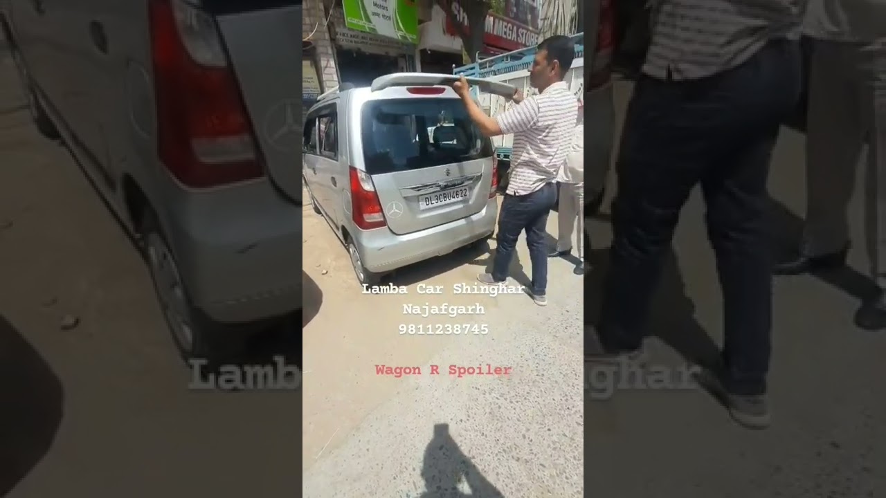 MarutiSuzuki Wagon R Spoiler 