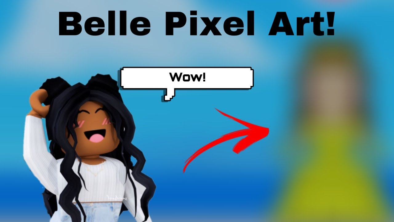 The *BEST* Belle Pixel Art in RoPets.