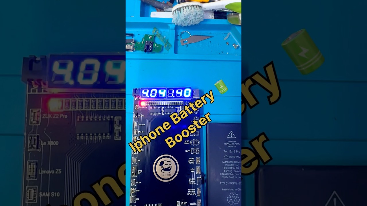 IPHONE Battery 🔋 Boost || 