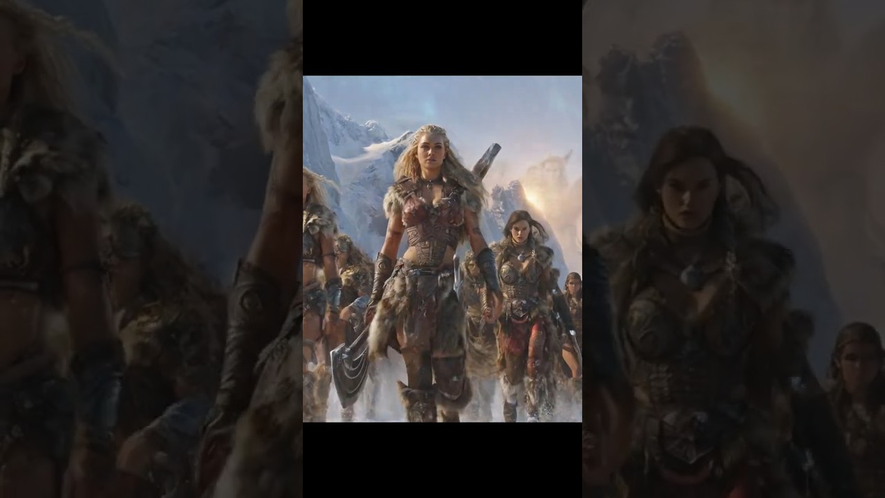 Skjaldmær - These Shield-Maidens Redefine Warrior Energy 