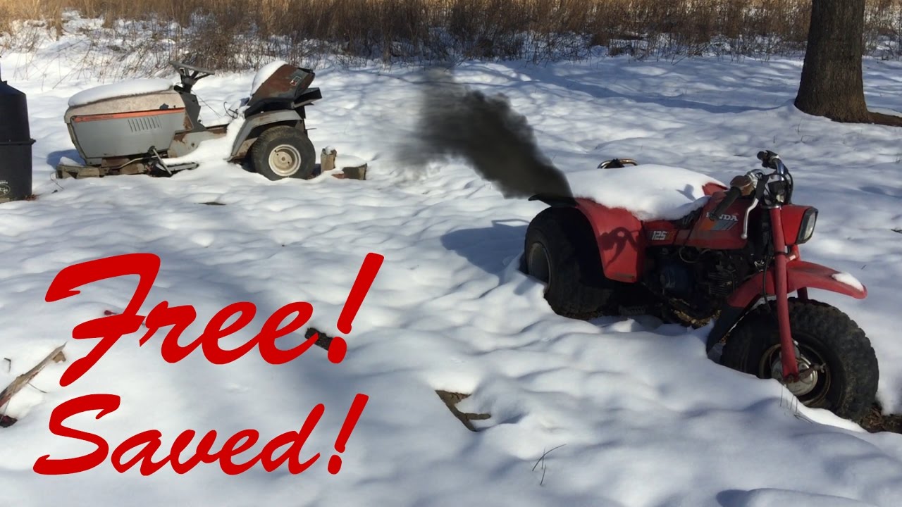 Free 1985 Honda ATC 125M Restoration Part 1 YouTube