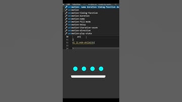 Bouncing Ball Animation in Html and CSS #Html #CSS