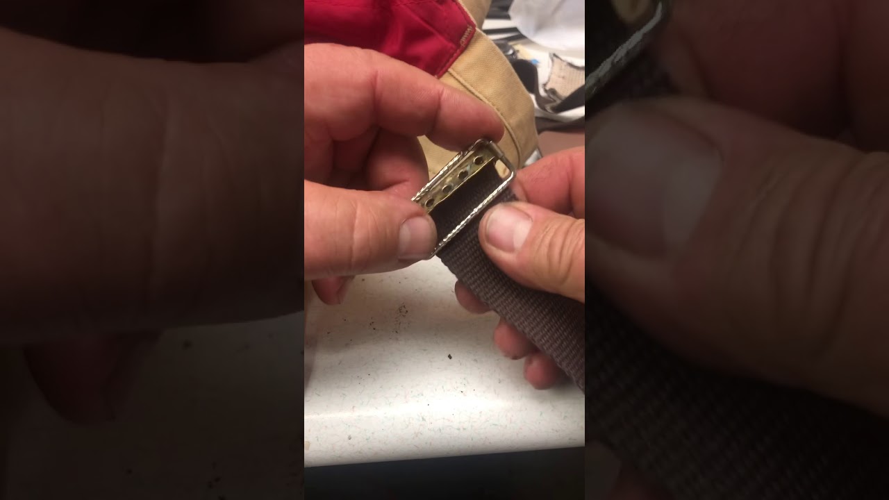 Carhart strap repair YouTube