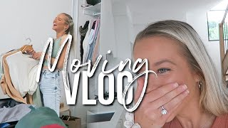 MOVING VLOG! Packing our apartment + Getting the KEYS!