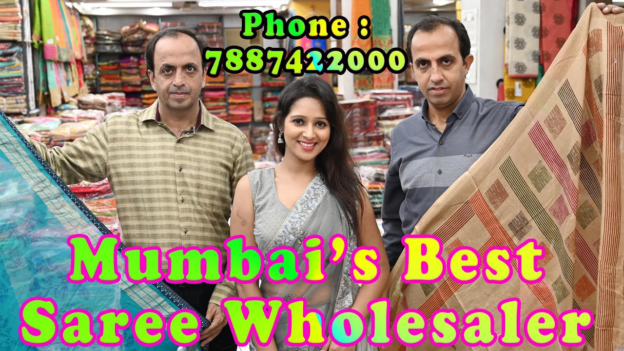 Mumbai Best Saree Wholesaler Saree Wholesale in Ulhasnagar Mumbai