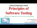 SE 41: Software Testing Basics | Introduction & Key Principles Explained with Example
