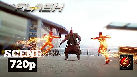The Flash and Atom Vs Despero fight Scene|| The Flash S08E01 "Armageddon Part-1" Scene