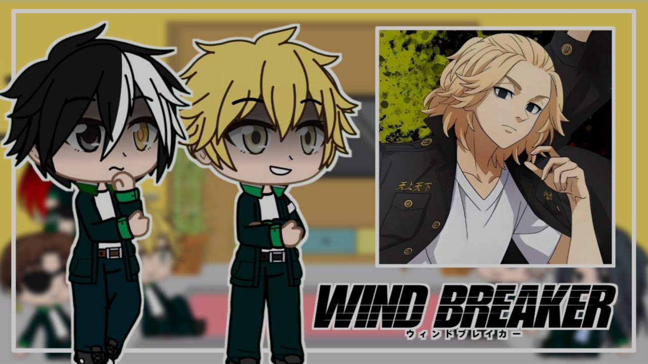 Wind Breaker React To Sakura As Mikey / Sano Manjirou || GachaReact