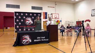 Class Act- 7th grade Awards Ceremony - OVMS