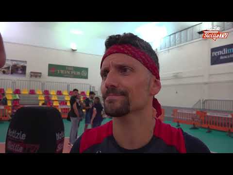 Video Volley Letojanni - Rossopomodoro Palermo 3-1, intervista ad Adriano Balsamo