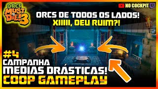 OMD3 | MEDIDAS DRÁSTICAS MAPA 4 ENCLAVE DA ORDEM COOP | ORCS MUST DIE 3