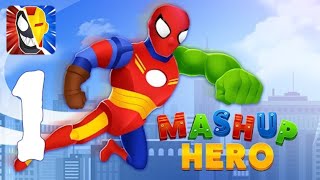 Mashup Hero - Gameplay Walkthrough Part 1 All Levels 1-8 (Android, IOS) #1 screenshot 5