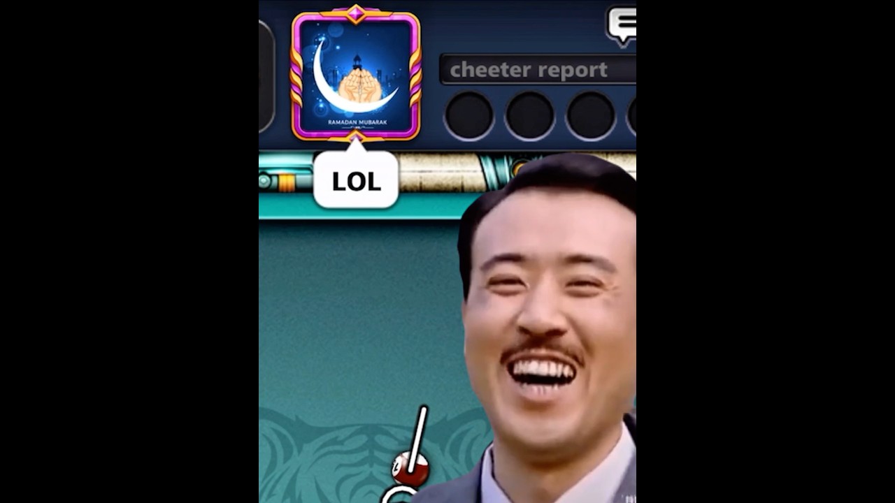 8 ball pool | Berlin 50M with cheater 🤮