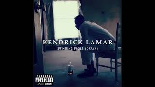 Swimming Pools - Kendrick Lamar - Lyrics [ 1 Hour Loop - Sleep Song ]