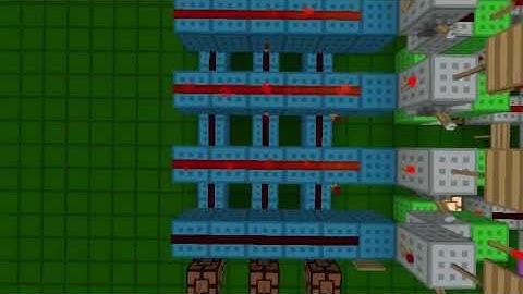 Minecraft - 3 bit Decimal to Gray Code Encoder