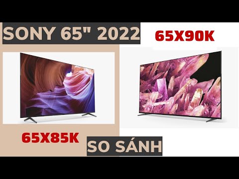 Video So sánh điểm khác nhau giữa tivi X90K và X85K của Sony... - youtube