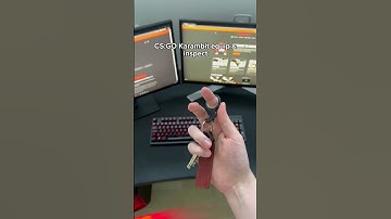 How to do Karambit tricks with your keys😯