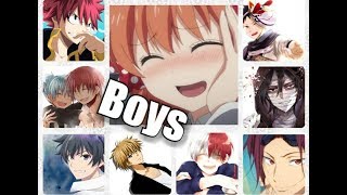 [AMV]  Boys♥  「Mix」|Аниме клип|Anime clip |