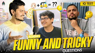 ASKING FUNNY & TRICKY QUESTIONS to S8UL MEMBERS 😜 *MortaL & Sid Fails*🤣