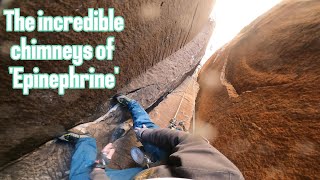 The Incredible Crux Chimney of 'Epinephrine'