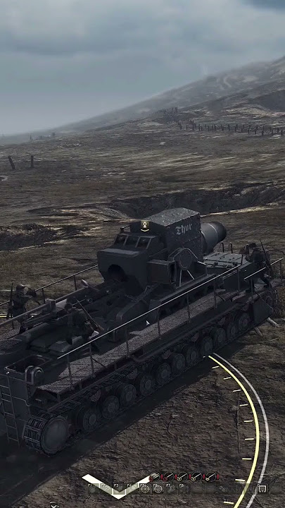 Karl Morser Thor Railway Reload #shorts #shortsvideo #calltoarms #warthunder