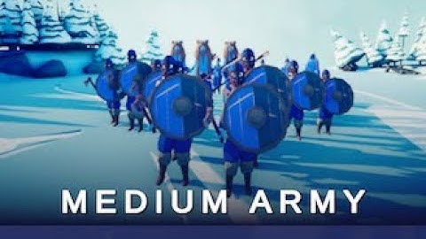 TOTALLY ACCURATE BATTLE SIMULATOR CAMPAIGN: INTRODUCTION MEDIUM ARMY