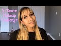 5 Minute Makeup Challenge | Ashley Amante