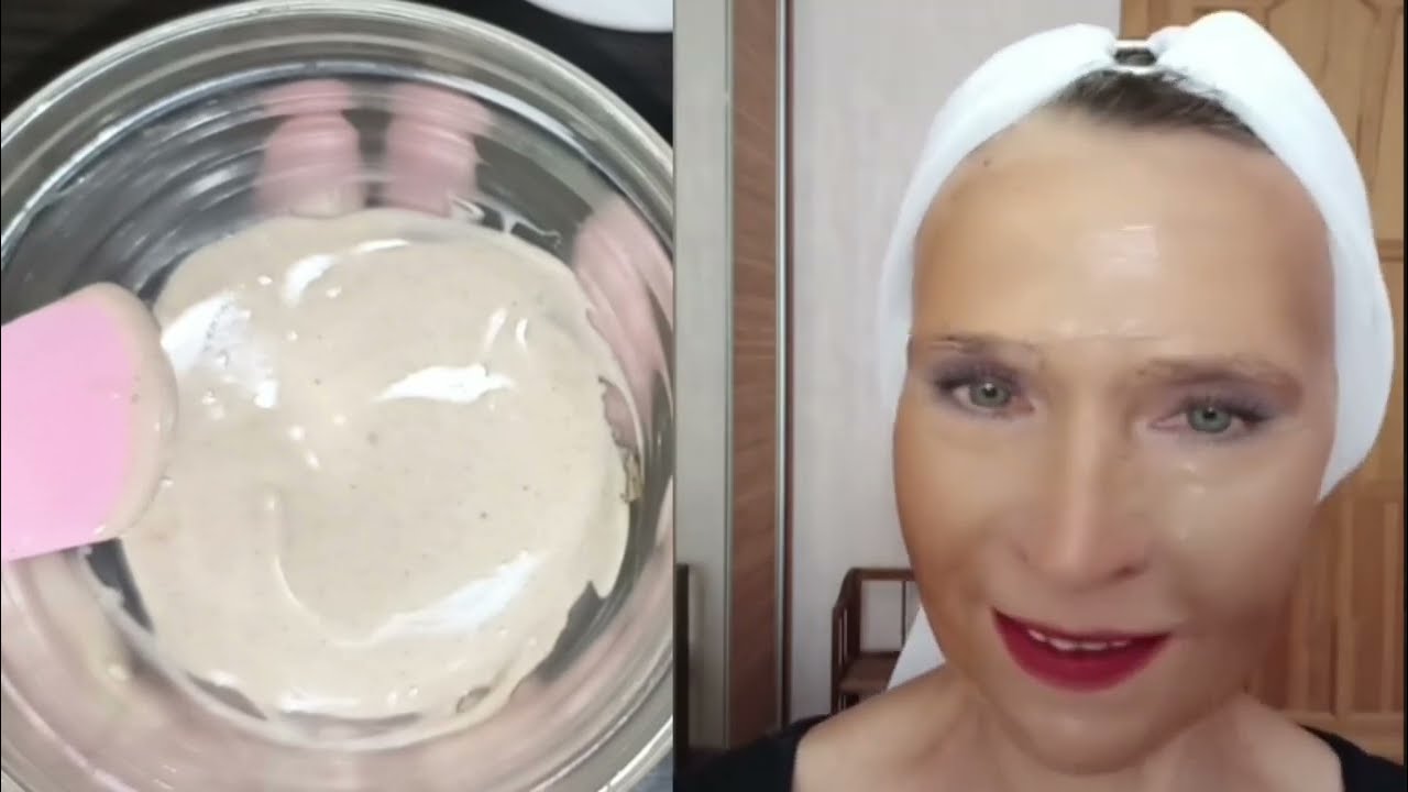 Смешай КАКАО со Сметаной, чтобы в 60 выглядеть на 30! Маска от Дряблой кожи, Морщин и Пятен