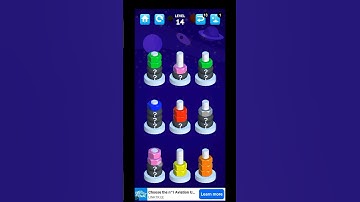 Nuts sort game #shortvideo #viralvideo #shorts #rajagamingshorts