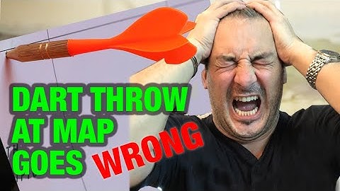 The FIRST YouTuber Who Threw a Dart at the World Map and Went There