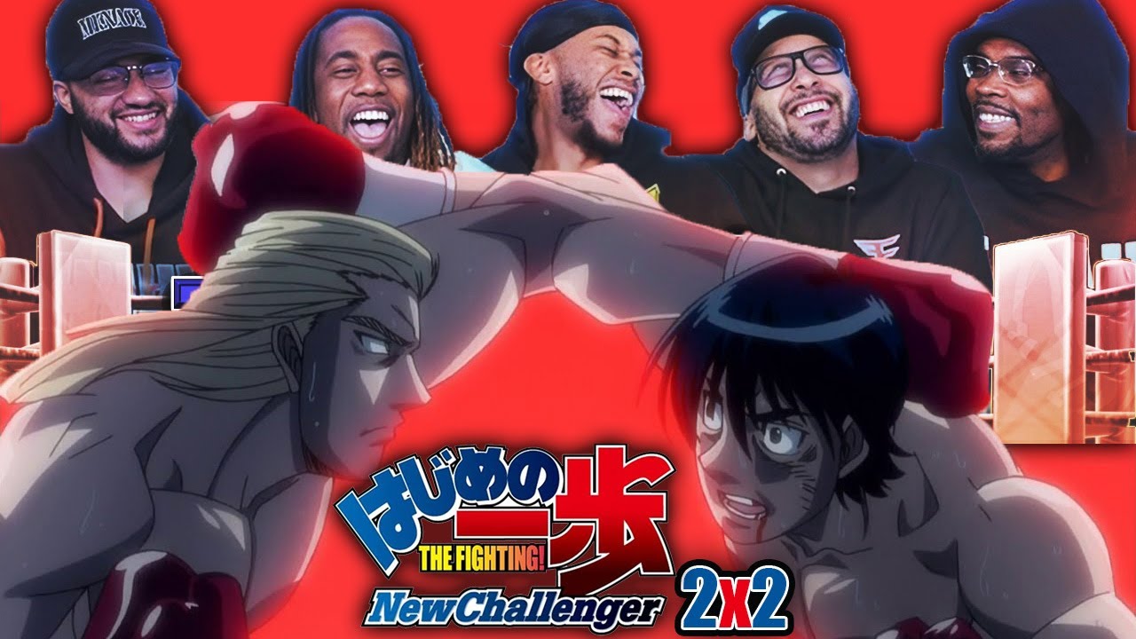 A NEW CHALLENGER! Hajime No Ippo 2x1 A New Step Reaction! 