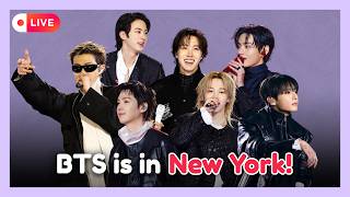 BTS is in New York!