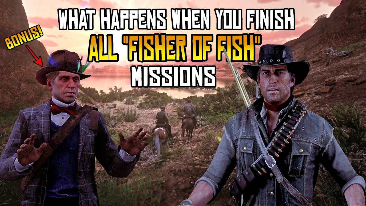 The FUNNY Ending of 'A Fisher Of Fish' Missions (+Bonus Unique Hat