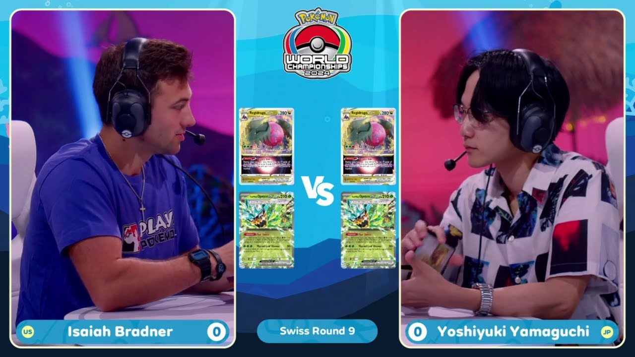 TCG Isaiah Bradner Vs Yoshiyuki Yamaguchi 2024 Pokémon World