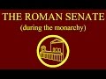 The Roman Senate during the Monarchy