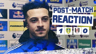 To Win Like That In Front Of Our Fans Is Great Ethan Ampadu Leeds United 1-0 Fulham