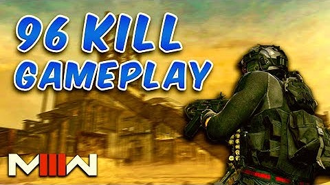 96 KILLS ON MW3 BETA - RUST (No commentary)