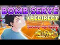 max mastery tso + redirection jump = insane serves in volleyball legends.